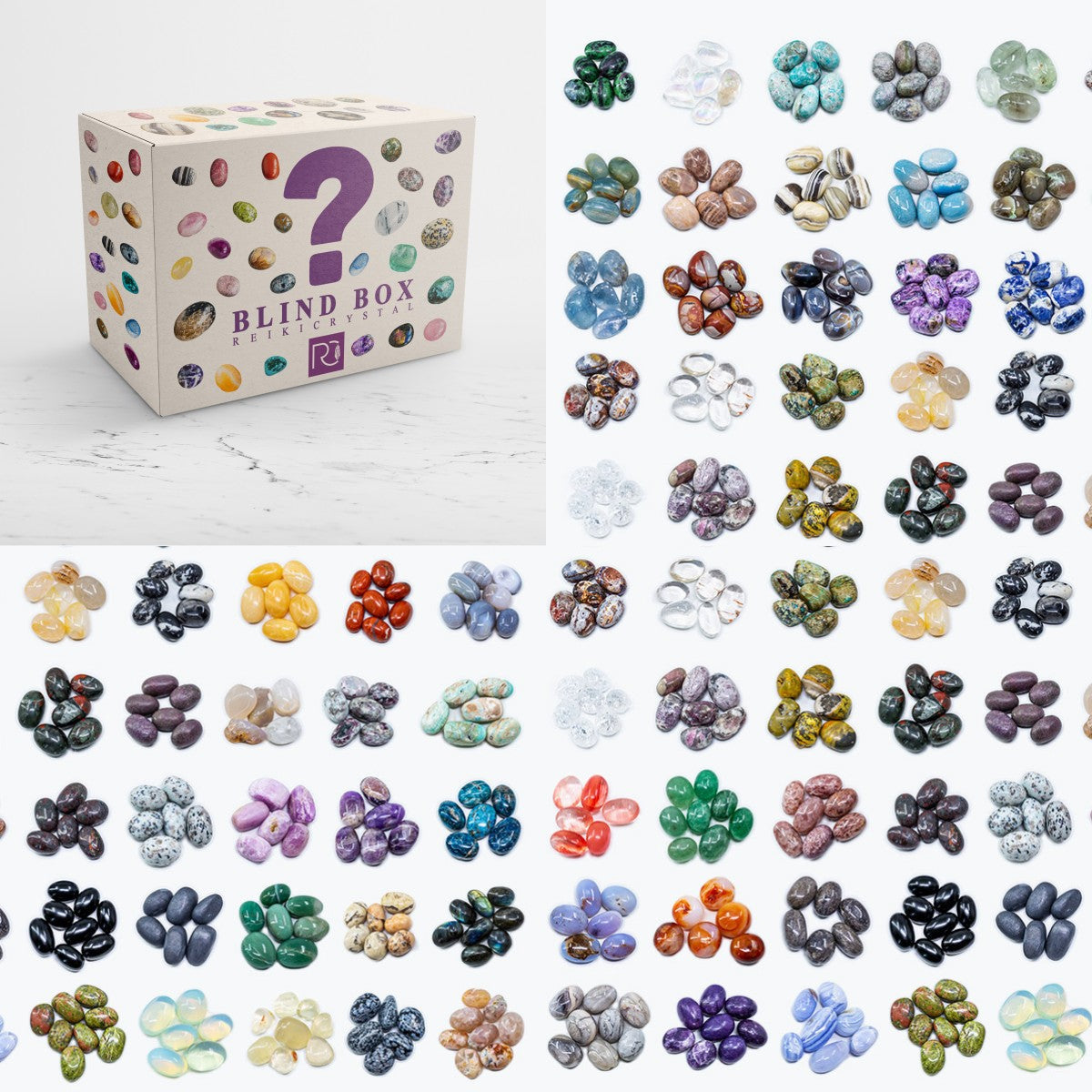 $19.9 【Abundance energy/power】Mystery Crystal Tumble Box