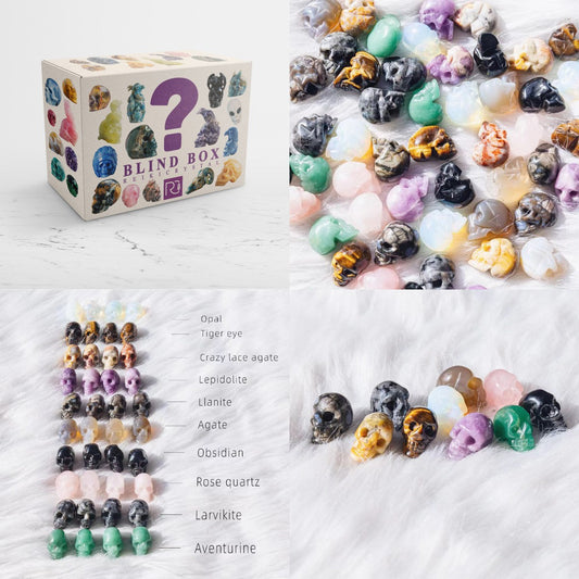 $19.9【Abundance energy/power】Mystery Crystal Skull Box