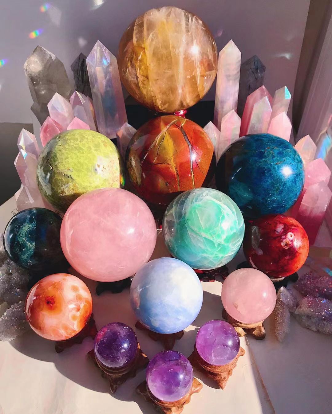 Reiki Crystal-universal link,pay with some certain amount price