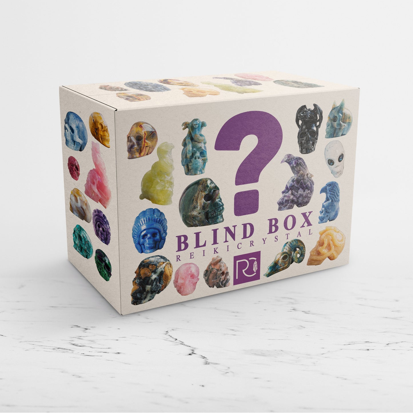 $19.9【Abundance energy/power】Mystery Crystal Skull Box