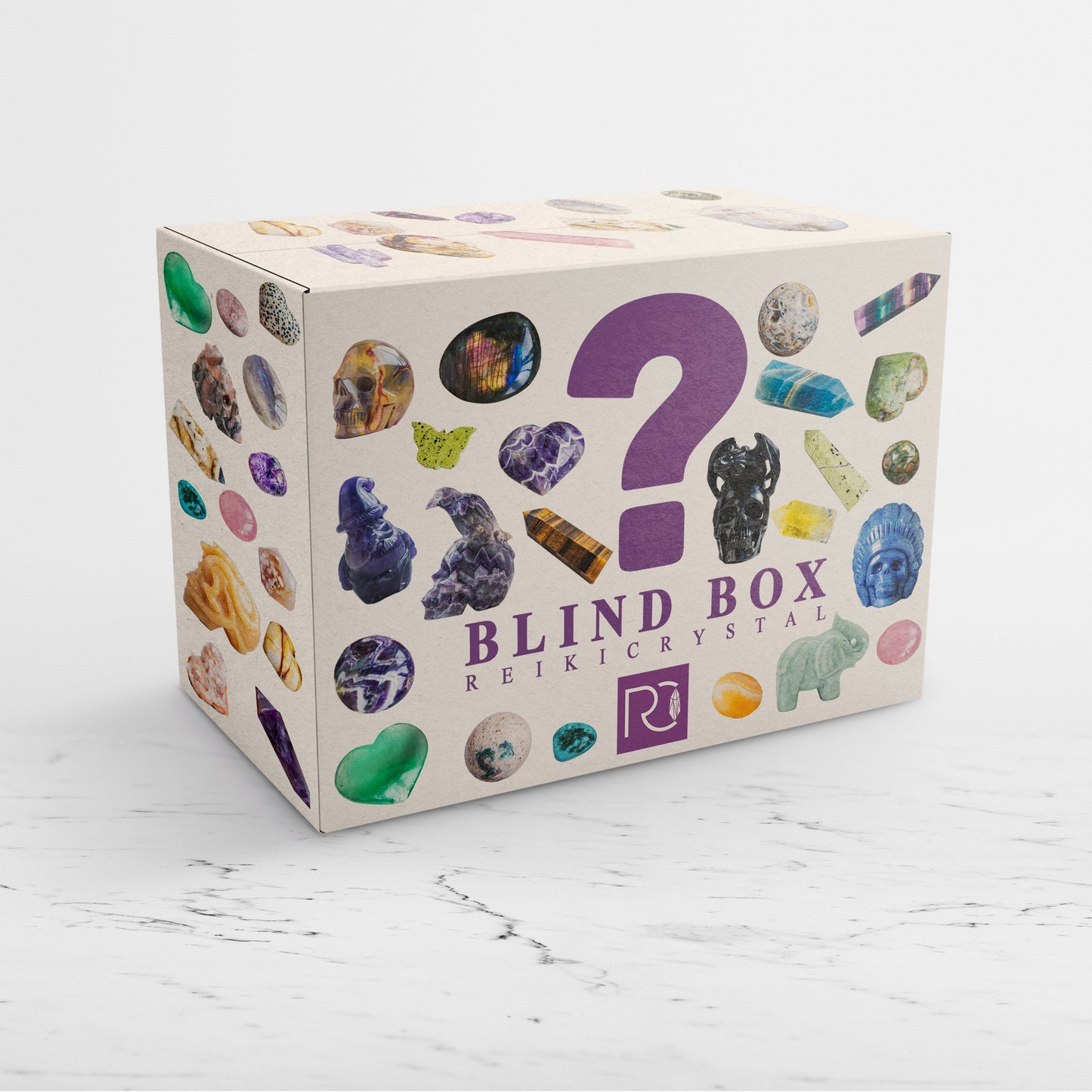 $19.9 【Abundance energy/power】Mystery Crystal Carving Box