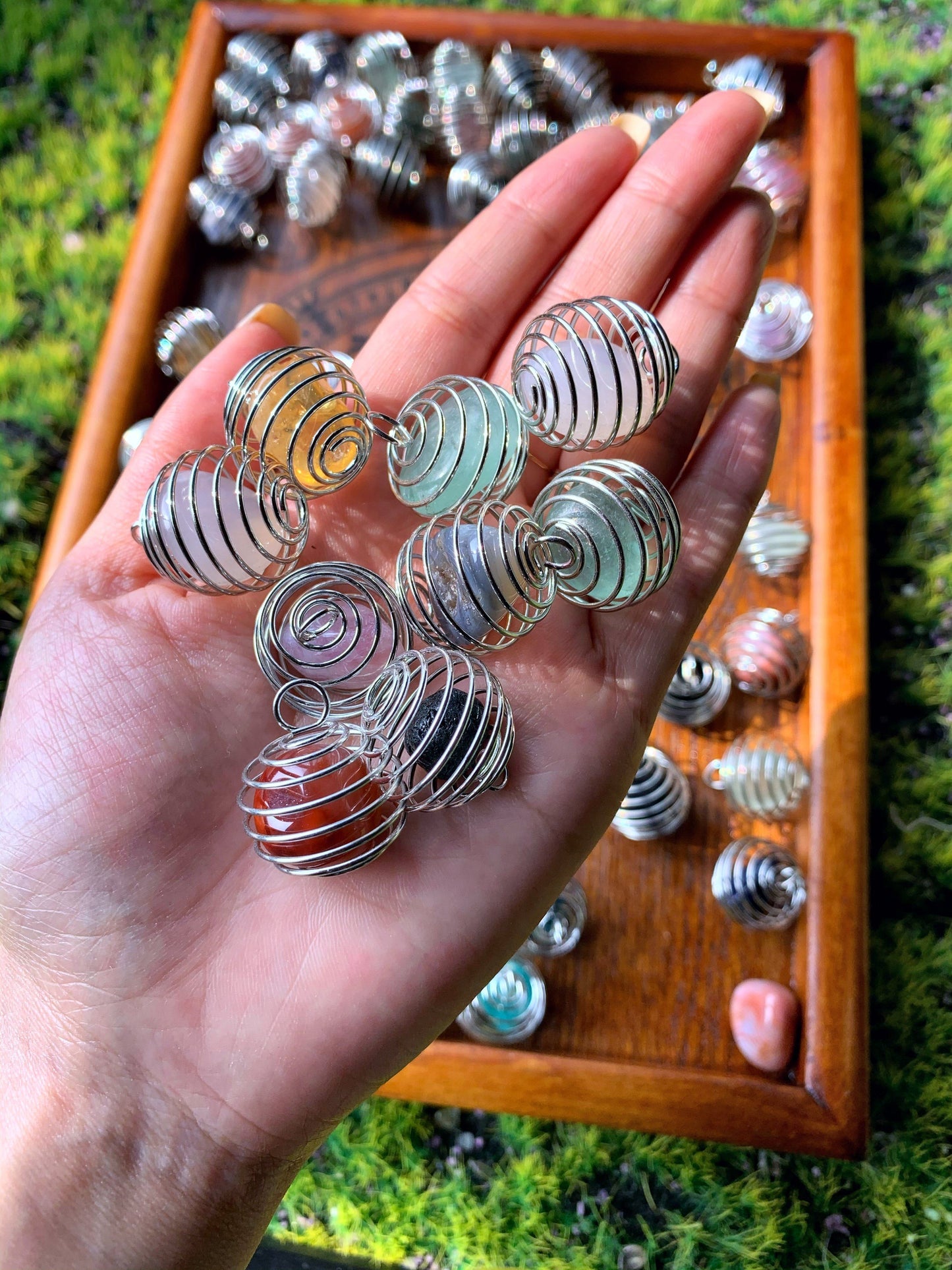 $1 Spring crystal pendant【limited to 10 sets】